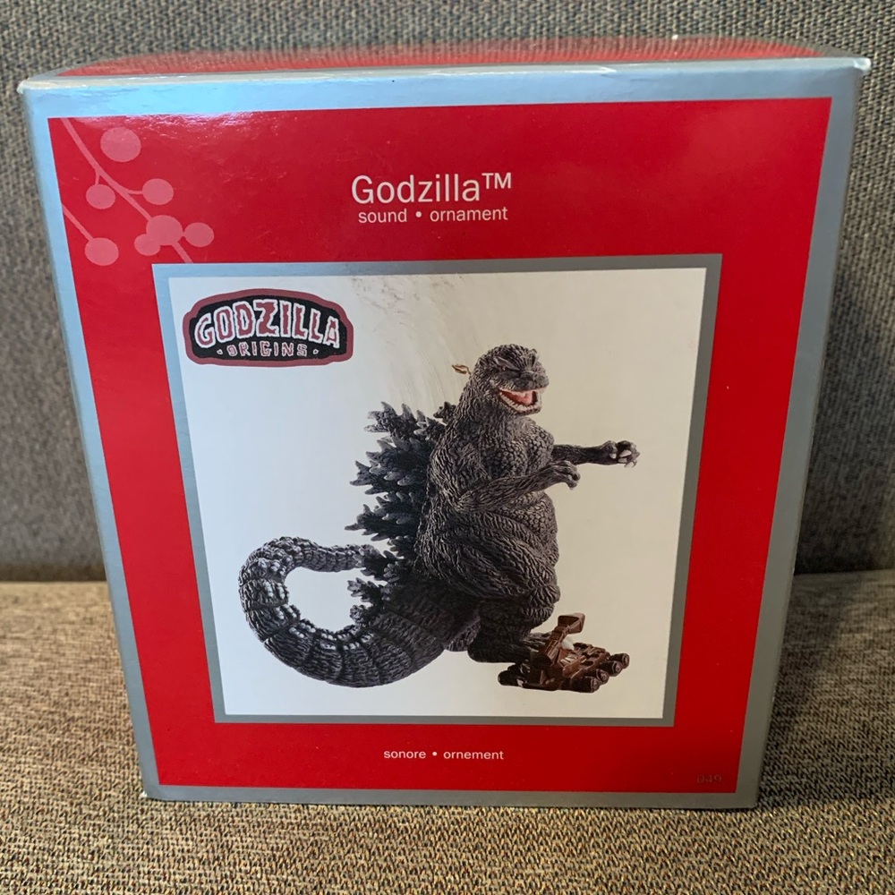 Godzilla Ornament - with sound